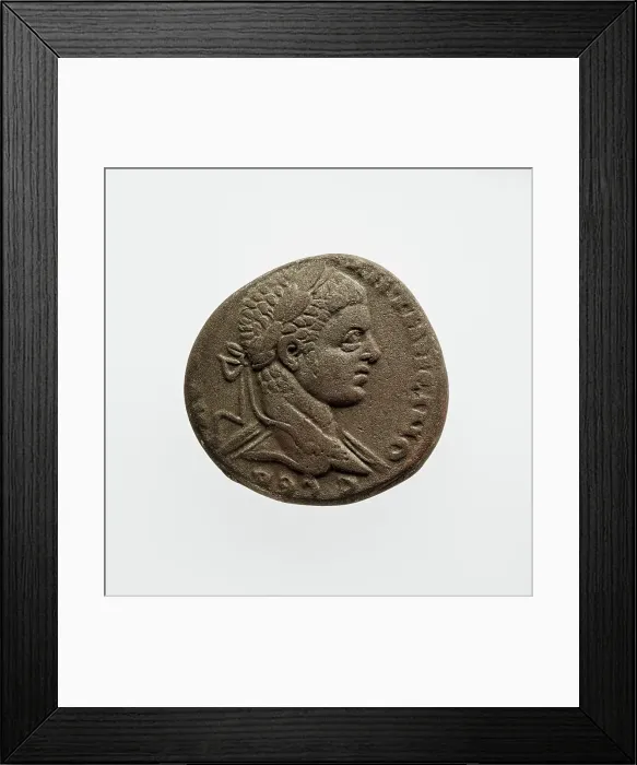 Framed Print : Tetradrachm of Caracalla, 1st-3rd century A.D. Creator: Unknown Framed Print : Tetradrachm of Caracalla, 1st-3rd century A.D. Creator: Unknown
