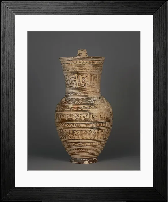 Framed Print : Geometric Oinochoe, 725-700 BC. Creator: Unknown Framed Print : Geometric Oinochoe, 725-700 BC. Creator: Unknown