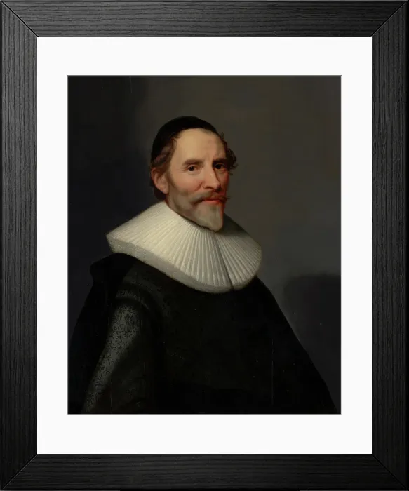 Framed Print : Portrait of Francois van Aerssen (1572-1641). Creator: Michiel van Mierevelt Framed Print : Portrait of Francois van Aerssen (1572-1641). Creator: Michiel van Mierevelt