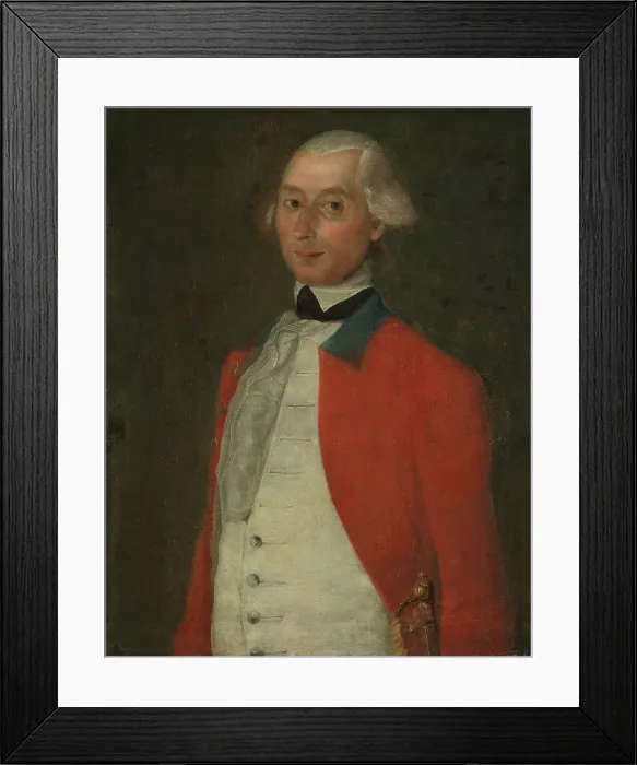 Framed Print : Lieutenant Colonel Johan Peter Vosgraff, between 1783 and 1789. Creator: Heinrich Christian Friedrich Hosenfeller Framed Print : Lieutenant Colonel Johan Peter Vosgraff, between 1783 and 1789. Creator: Heinrich Christian Friedrich Hosenfeller