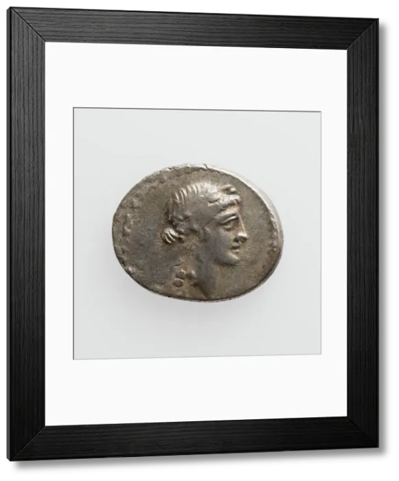 Framed Print : Denarius, 1st century B.C. Creator: Unknown