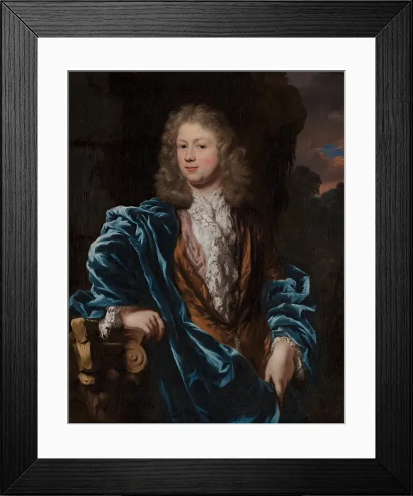 Framed Print : Portrait of Cornelis ten Hove (1658-1694), c1680s. Creator: Nicolaes Maes Framed Print : Portrait of Cornelis ten Hove (1658-1694), c1680s. Creator: Nicolaes Maes