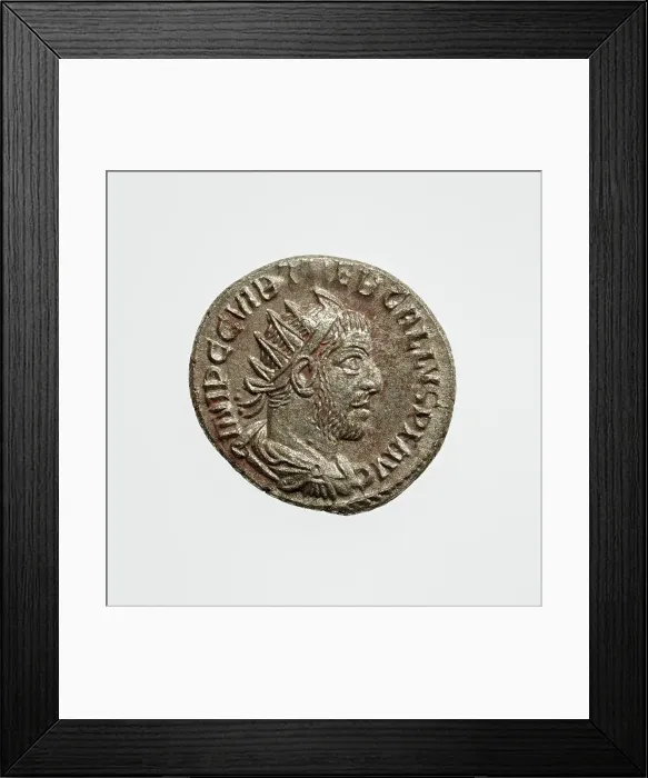 Framed Print : Antoninianus of Trebonianus Gallus, A.D. 251-253. Creator: Unknown Framed Print : Antoninianus of Trebonianus Gallus, A.D. 251-253. Creator: Unknown