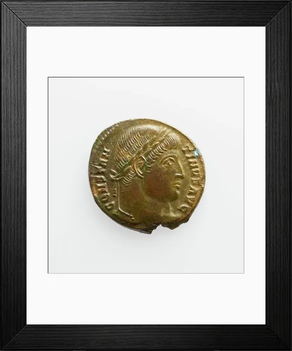 Framed Print : Coin of Constantine I, A.D. 326. Creator: Unknown Framed Print : Coin of Constantine I, A.D. 326. Creator: Unknown