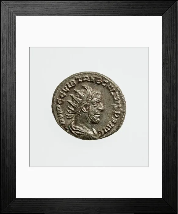 Framed Print : Antoninianus of Trebonianus Gallus, A.D. 251-253. Creator: Unknown Framed Print : Antoninianus of Trebonianus Gallus, A.D. 251-253. Creator: Unknown