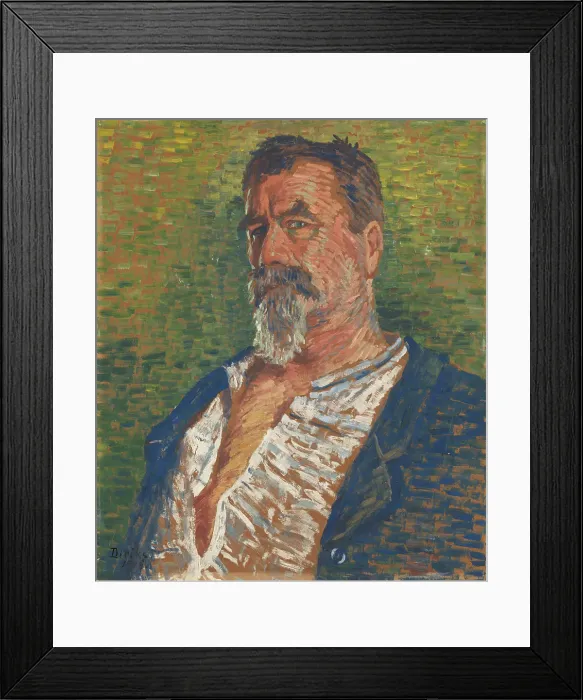 Framed Print : Self-Portrait, 1909. Creator: Karl Edvard Diriks Framed Print : Self-Portrait, 1909. Creator: Karl Edvard Diriks