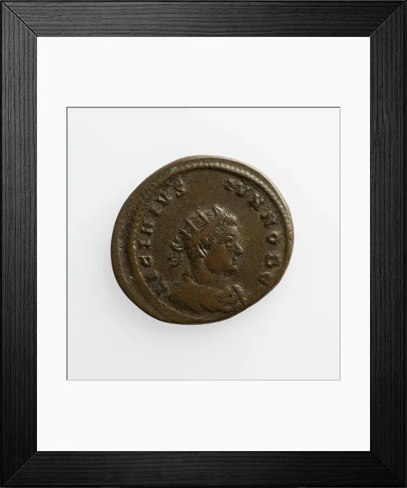 Framed Print : Coin of Licinius II, A.D. 317-324. Creator: Unknown Framed Print : Coin of Licinius II, A.D. 317-324. Creator: Unknown