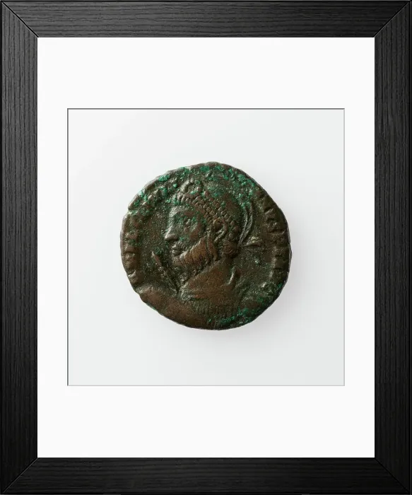 Framed Print : Coin of Julian II, A.D. 360-363. Creator: Unknown Framed Print : Coin of Julian II, A.D. 360-363. Creator: Unknown
