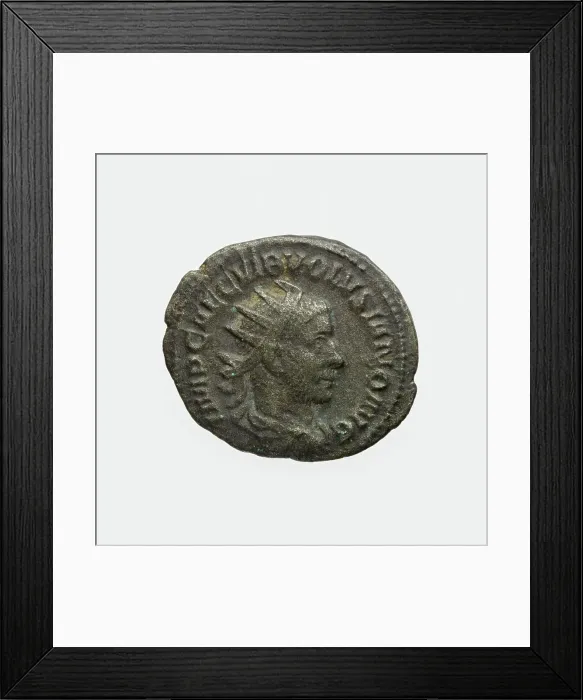 Framed Print : Antoninianus of Volusian, A.D. 251-253. Creator: Unknown Framed Print : Antoninianus of Volusian, A.D. 251-253. Creator: Unknown