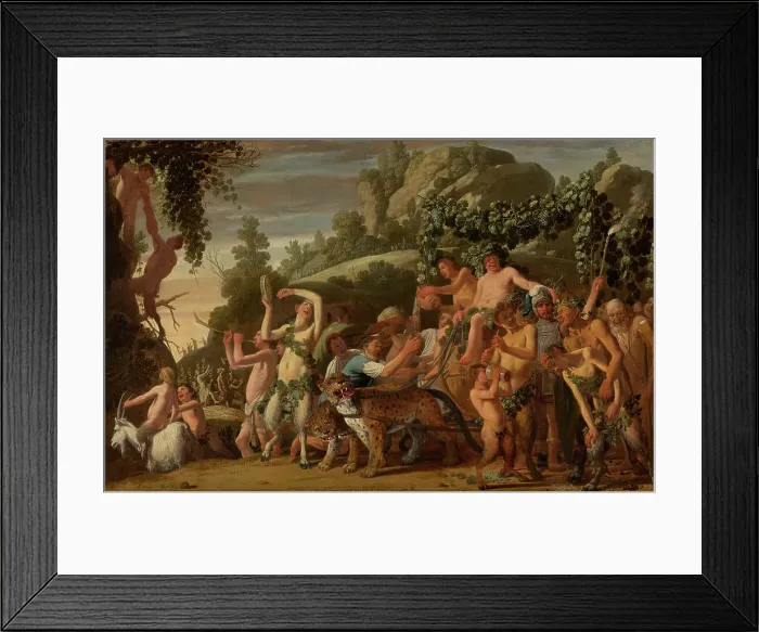Framed Print : The Triumph of Bacchus. Creator: Claes Cornelisz. Moeyaert Framed Print : The Triumph of Bacchus. Creator: Claes Cornelisz. Moeyaert