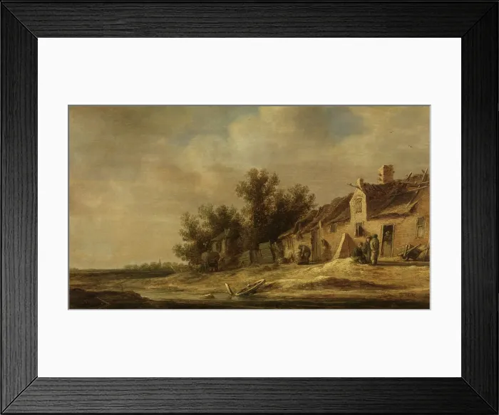 Framed Print : Landscape, 1631. Creator: Jan van Goyen Framed Print : Landscape, 1631. Creator: Jan van Goyen