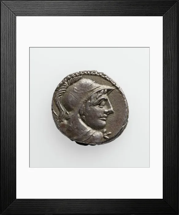 Framed Print : Denarius of Cornelius Lentulus, about 88 B.C. Creator: Unknown Framed Print : Denarius of Cornelius Lentulus, about 88 B.C. Creator: Unknown
