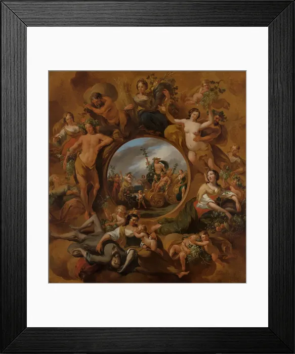 Framed Print : Allegory of Autumn. Creator: Nicolaes Berchem Framed Print : Allegory of Autumn. Creator: Nicolaes Berchem