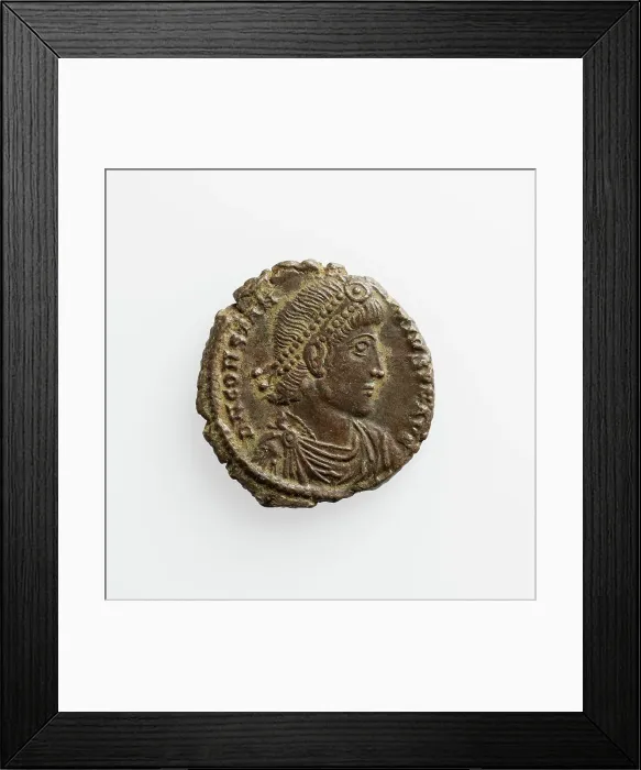 Framed Print : Coin of Constantinus II, A.D. 337-340. Creator: Unknown Framed Print : Coin of Constantinus II, A.D. 337-340. Creator: Unknown