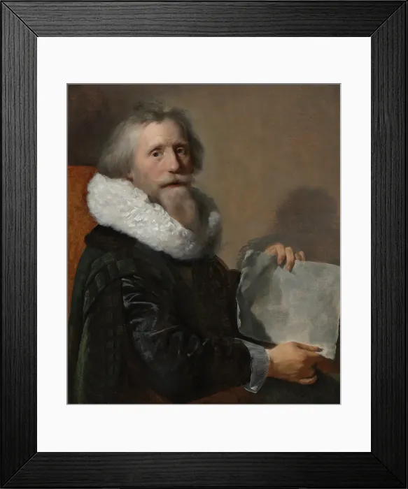 Framed Print : Paulus Moreelse Self-Portrait. Creator: Paulus Moreelse Framed Print : Paulus Moreelse Self-Portrait. Creator: Paulus Moreelse
