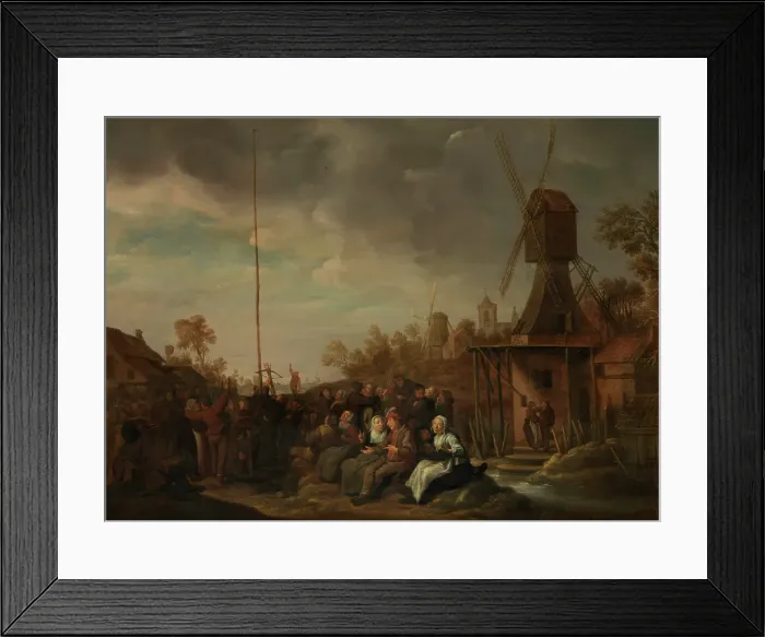 Framed Print : Shoot for a Prize. Creator: Jan Miense Molenaer Framed Print : Shoot for a Prize. Creator: Jan Miense Molenaer