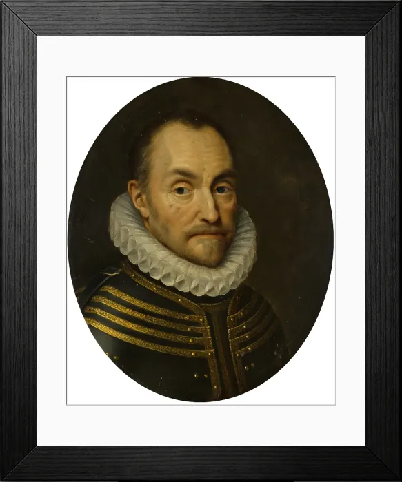 Framed Print : Portrait of William I (1533-1584), Prince of Orange. Creator: Michiel van Mierevelt Framed Print : Portrait of William I (1533-1584), Prince of Orange. Creator: Michiel van Mierevelt