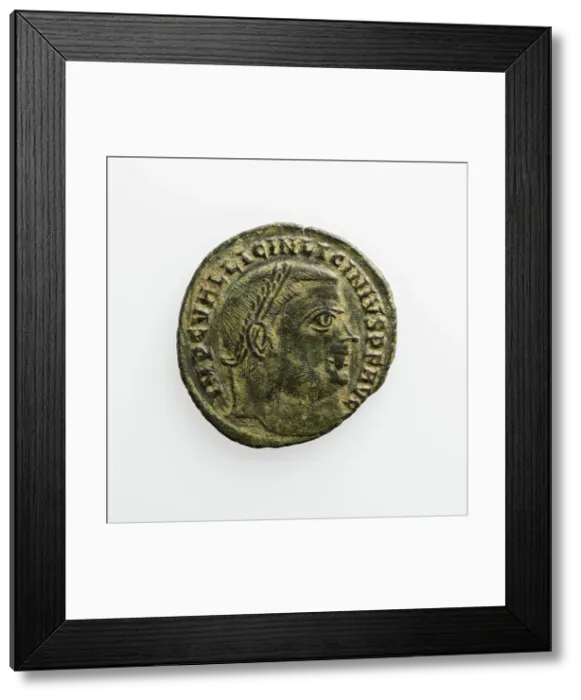 Framed Print : Follis of Licinius I, A.D. 308-324. Creator: Unknown Framed Print : Follis of Licinius I, A.D. 308-324. Creator: Unknown