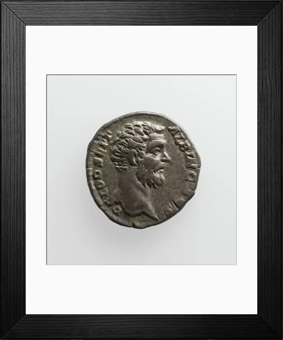 Framed Print : Denarius of Clodius Albinus, A.D. 195-196. Creator: Unknown Framed Print : Denarius of Clodius Albinus, A.D. 195-196. Creator: Unknown