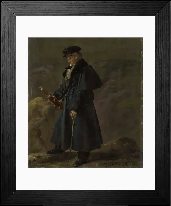 Framed Print : The Polish General Karol Kniacziewicz, 1825. Creator: Johan Christian Dahl Framed Print : The Polish General Karol Kniacziewicz, 1825. Creator: Johan Christian Dahl
