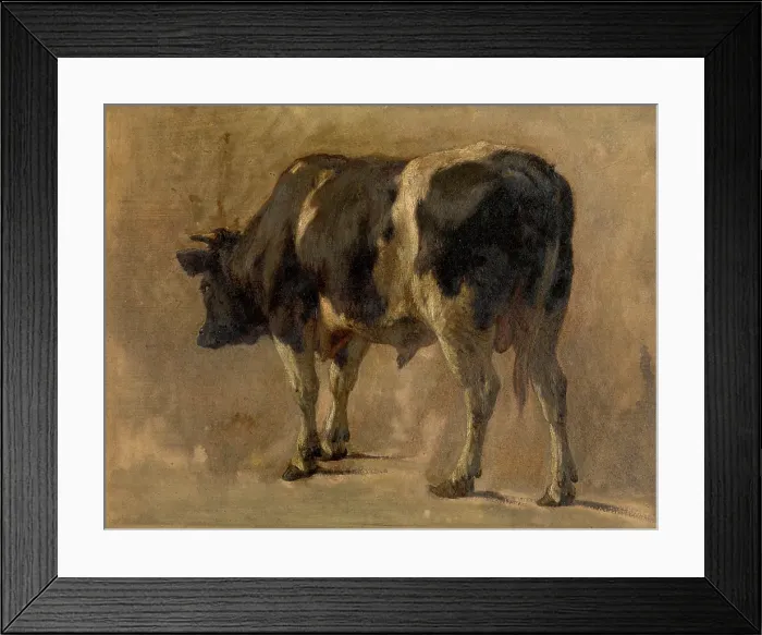 Framed Print : Bull, c1870s. Creator: Andre Plumot Framed Print : Bull, c1870s. Creator: Andre Plumot