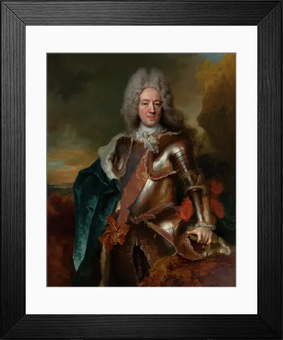 Framed Print : Portrait of Willem Hyacinth (1666-1743). Creator: Nicolas de Largilliere Framed Print : Portrait of Willem Hyacinth (1666-1743). Creator: Nicolas de Largilliere