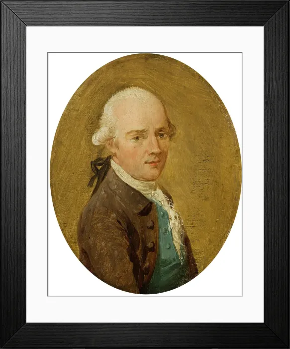 Framed Print : Portrait of a Man. Creator: Ozias Humphry Framed Print : Portrait of a Man. Creator: Ozias Humphry