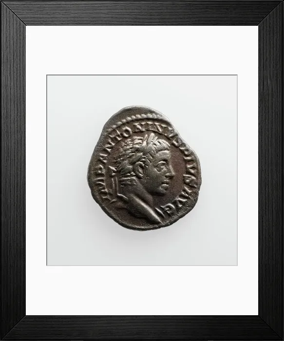 Framed Print : Denarius of Elagabalus, A.D. 218-222. Creator: Unknown Framed Print : Denarius of Elagabalus, A.D. 218-222. Creator: Unknown