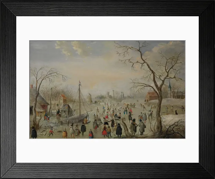 Framed Print : Winter, Beginning of 17th century