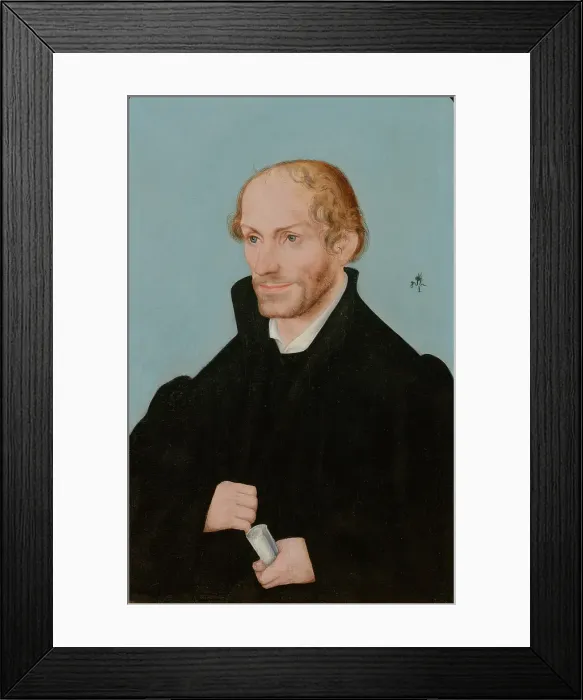 Framed Print : Portrait of Philipp Melanchton (1497-1560). Creator: Lucas Cranach the Elder Framed Print : Portrait of Philipp Melanchton (1497-1560). Creator: Lucas Cranach the Elder
