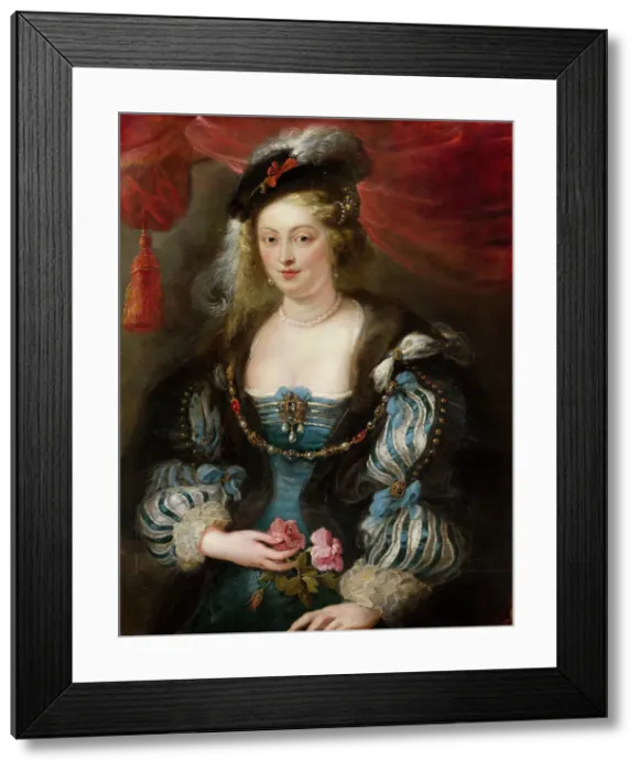 Framed Print : Portrait of a Young Woman. Creator: Peter Paul Rubens Framed Print : Portrait of a Young Woman. Creator: Peter Paul Rubens