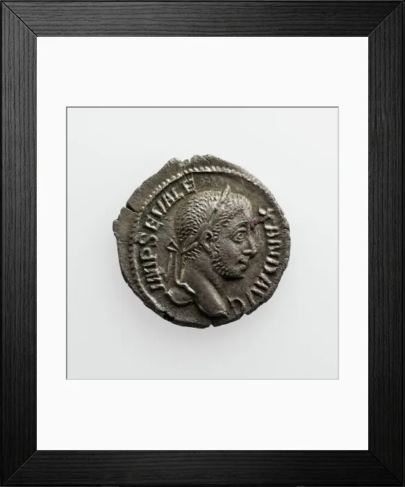 Framed Print : Denarius of Severus Alexander, A.D. 222-235. Creator: Unknown Framed Print : Denarius of Severus Alexander, A.D. 222-235. Creator: Unknown