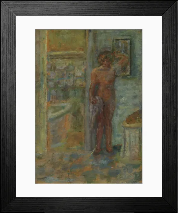 Framed Print : Nude in interior, probably 1917. Creator: Pierre Bonnard Framed Print : Nude in interior, probably 1917. Creator: Pierre Bonnard