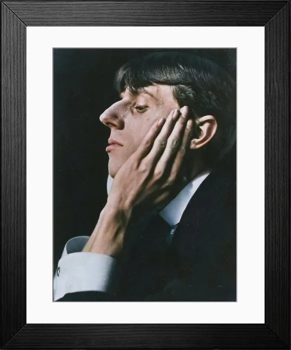 Framed Print : Portrait of Aubrey Beardsley, negative 1894; print later. Creator: Frederick Henry Evans Framed Print : Portrait of Aubrey Beardsley, negative 1894; print later. Creator: Frederick Henry Evans