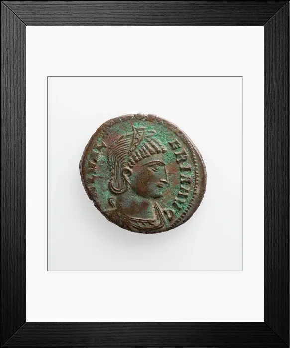 Framed Print : Follis of Galeria Valeria, A.D. 293-311. Creator: Unknown Framed Print : Follis of Galeria Valeria, A.D. 293-311. Creator: Unknown