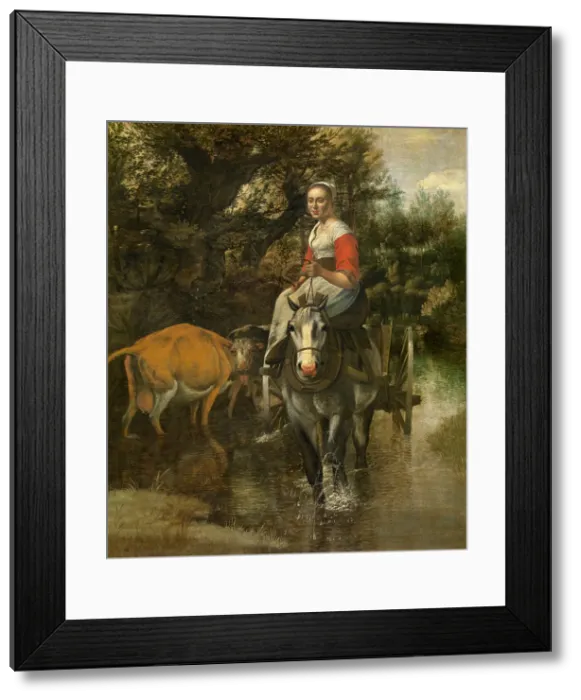 Framed Print : A Ford. Creator: Jan Siberechts Framed Print : A Ford. Creator: Jan Siberechts