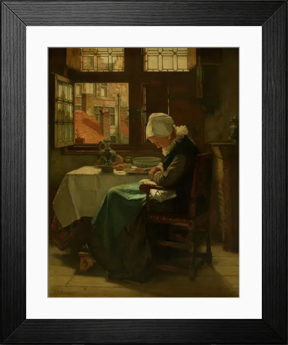 Framed Print : Afternoon Nap. Creator: Jan Antoon Neuhuys Framed Print : Afternoon Nap. Creator: Jan Antoon Neuhuys