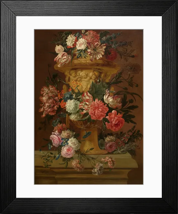 Framed Print : Bouquet of Flowers, c1690-1740. Creator: Jan Baptist Bosschaert Framed Print : Bouquet of Flowers, c1690-1740. Creator: Jan Baptist Bosschaert