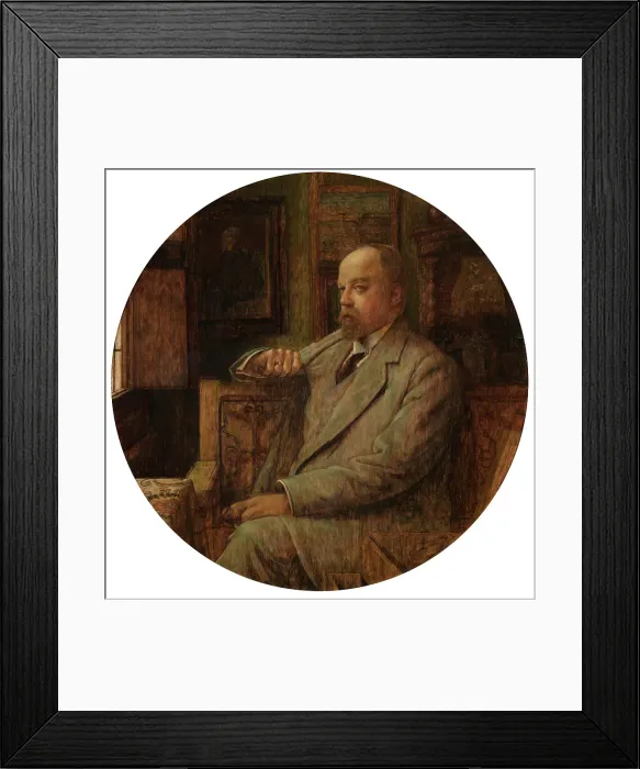 Framed Print : Francois Franck, c1890s. Creator: Charles Mertens Framed Print : Francois Franck, c1890s. Creator: Charles Mertens