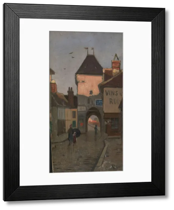 Framed Print : From Moret-sur-Loing, unknown date. Creator: Fredrik Jonas Lucian Botfield Collett Framed Print : From Moret-sur-Loing, unknown date. Creator: Fredrik Jonas Lucian Botfield Collett