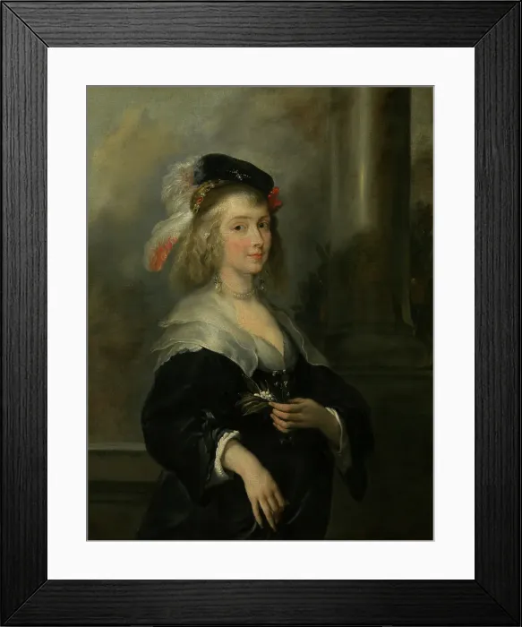 Framed Print : Helena Fourment. Creator: Jan Boeckhorst Framed Print : Helena Fourment. Creator: Jan Boeckhorst