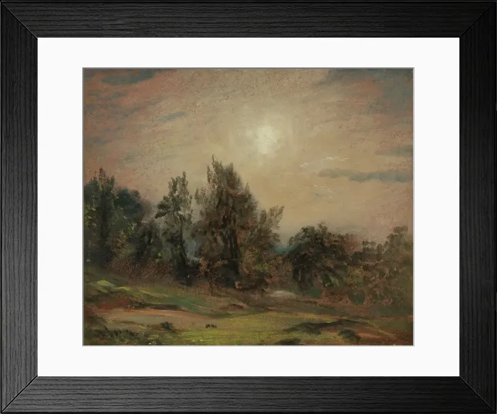 Framed Print : Trees on Hampstead Heath, 1821. Creator: John Constable Framed Print : Trees on Hampstead Heath, 1821. Creator: John Constable