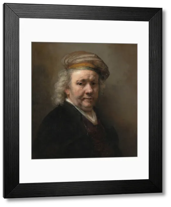 Framed Print : Self-Portrait, 1669. Creator: Rembrandt Harmensz van Rijn Framed Print : Self-Portrait, 1669. Creator: Rembrandt Harmensz van Rijn
