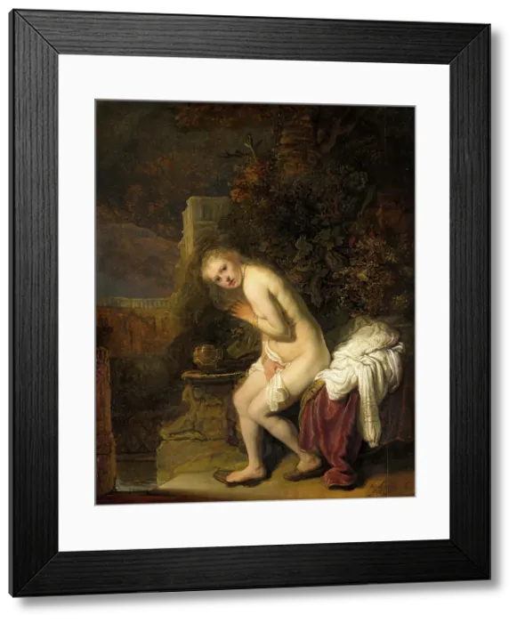 Framed Print : Susanna, 1636. Creator: Rembrandt Harmensz van Rijn Framed Print : Susanna, 1636. Creator: Rembrandt Harmensz van Rijn