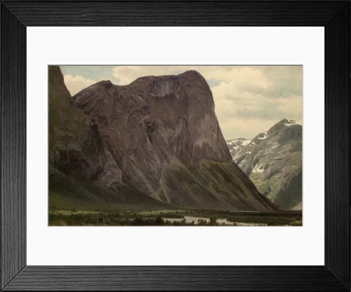 Framed Print : From Horgheim in Romsdal, 1857. Creator: J. F. Eckersberg Framed Print : From Horgheim in Romsdal, 1857. Creator: J. F. Eckersberg