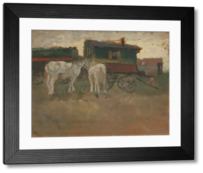 Framed Print : From Brittany, 1901. Creator: Frits Thaulow Framed Print : From Brittany, 1901. Creator: Frits Thaulow