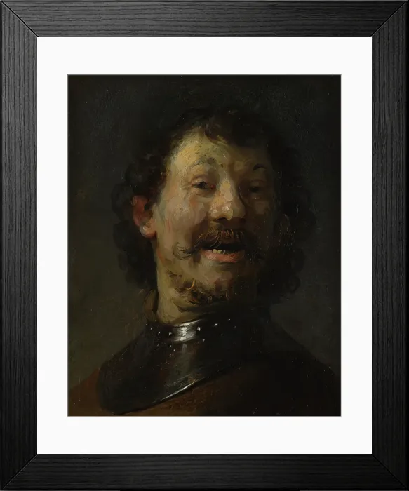 Framed Print : The Laughing Man, c1629-1630. Creator: Rembrandt Harmensz van Rijn Framed Print : The Laughing Man, c1629-1630. Creator: Rembrandt Harmensz van Rijn