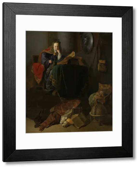 Framed Print : Minerva, 1630. Creator: Rembrandt Harmensz van Rijn Framed Print : Minerva, 1630. Creator: Rembrandt Harmensz van Rijn