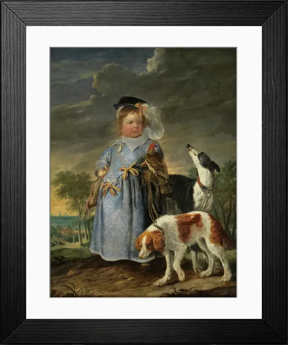 Framed Print : Portrait of a Boy, 1655. Creator: Erasmus Quellinus Framed Print : Portrait of a Boy, 1655. Creator: Erasmus Quellinus