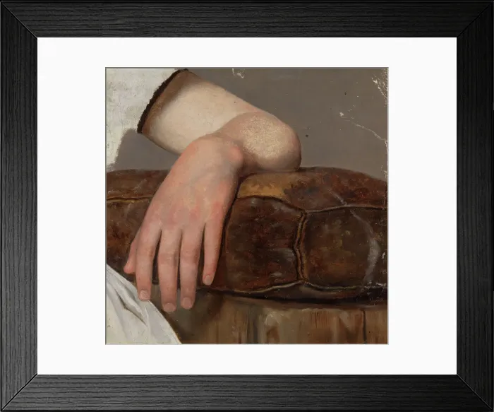 Framed Print : A Woman's Arm, c1834-1876. Creator: Adolph Tidemand Framed Print : A Woman's Arm, c1834-1876. Creator: Adolph Tidemand
